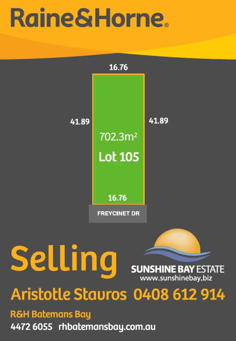 Lot 105 Freycinet Drive, Sunshine Bay NSW 2536