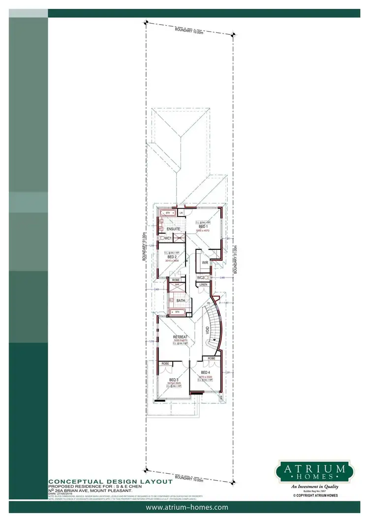 Fourth view of Homely land listing, 26A Brian Avenue, Mount Pleasant WA 6153