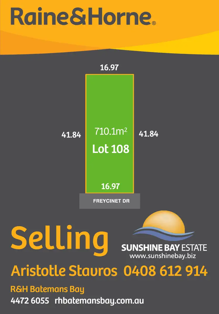 Lot 108 Freycinet Drive, Sunshine Bay NSW 2536
