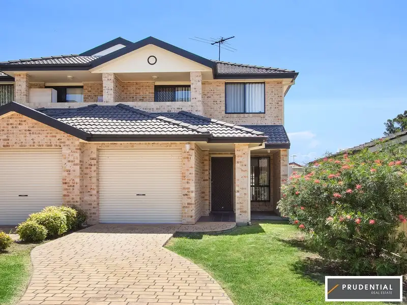 Main view of Homely townhouse listing, 1/14 Westringia Place, Macquarie Fields NSW 2564