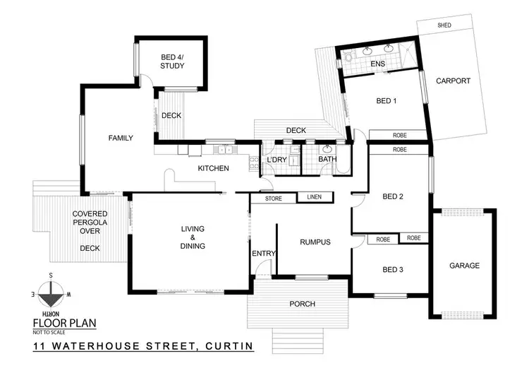 Second view of Homely house listing, 11 Waterhouse Street, Curtin ACT 2605