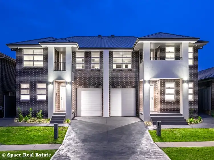 Main view of Homely semi-detached listing, 1/128 Kavanagh Street, Gregory Hills NSW 2557