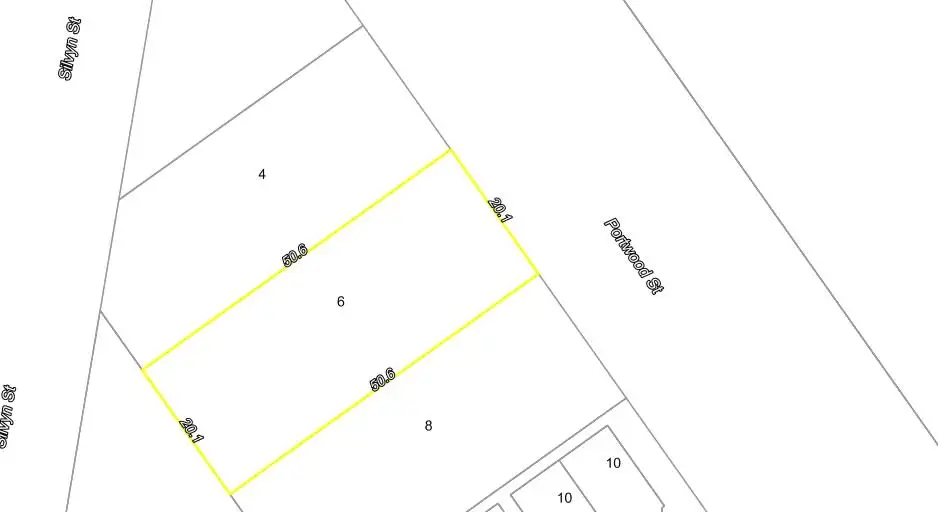 Main view of Homely land listing, 6 Portwood Street, Redcliffe QLD 4020
