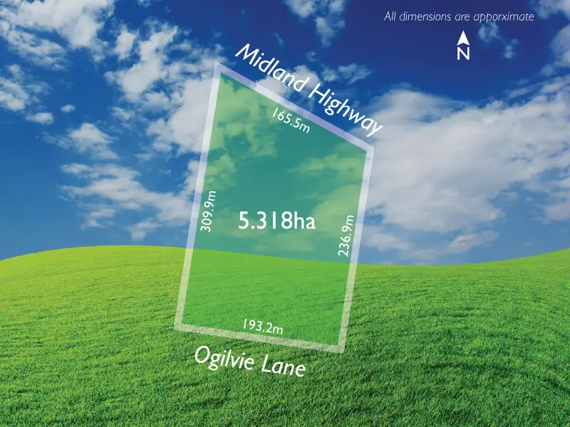 Main view of Homely land listing, 80 Midland Hwy, Buninyong VIC 3357