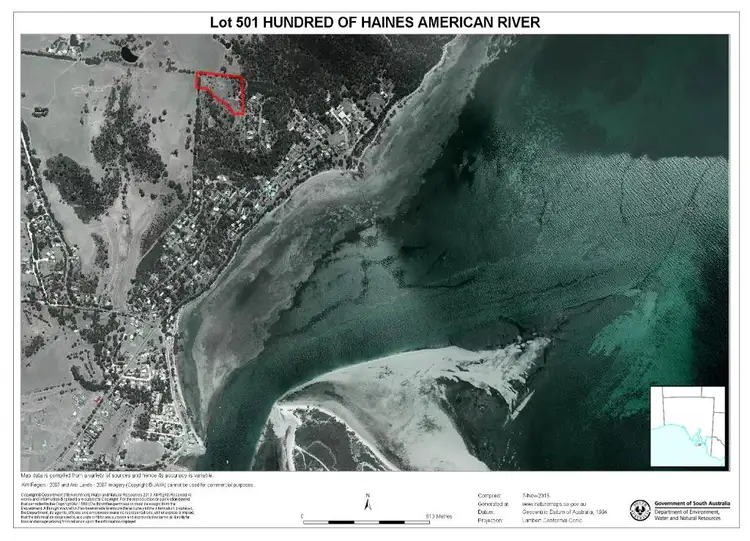 Third view of Homely rural property listing, Lot 501 Hundred of Haines, American River SA 5221