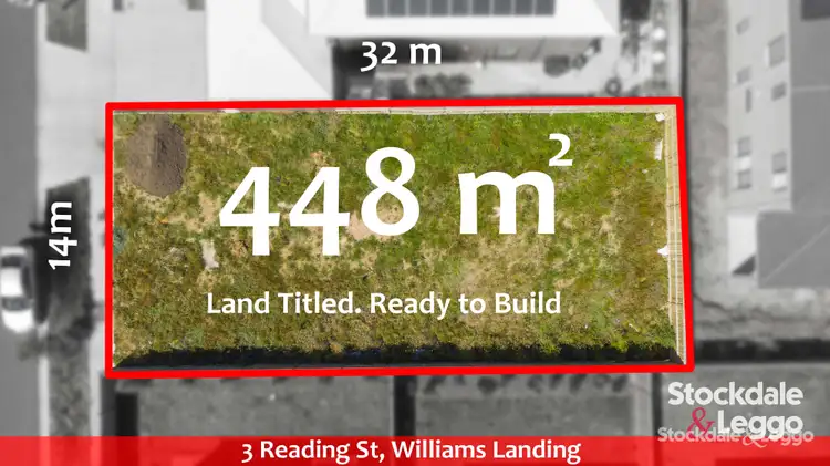 Main view of Homely land listing, 3 Reading Street, Williams Landing VIC 3027
