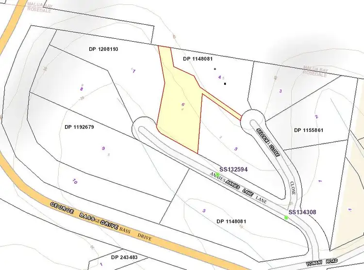Main view of Homely land listing, Lot 6 Annies Lane, Rosedale NSW 2536