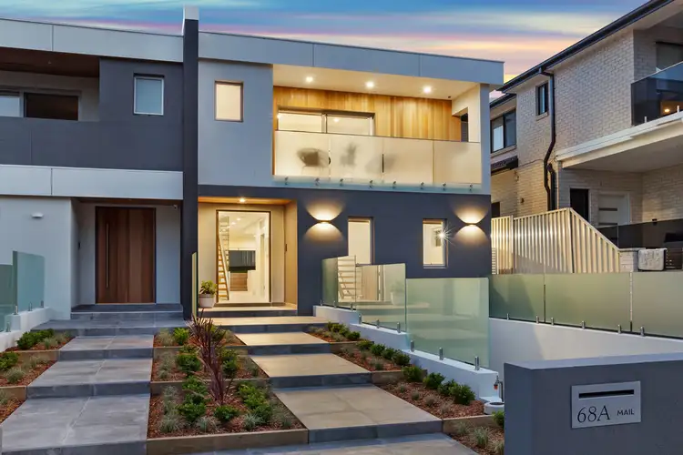 Main view of Homely semi-detached listing, 68A Norfolk Road, Greenacre NSW 2190