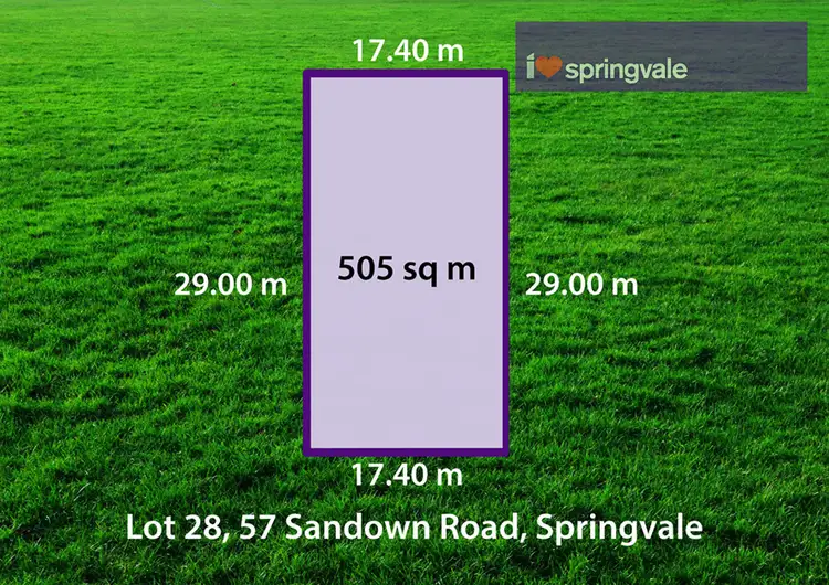 Main view of Homely land listing, Lot 28, 57-59 Sandown Road, Springvale VIC 3171