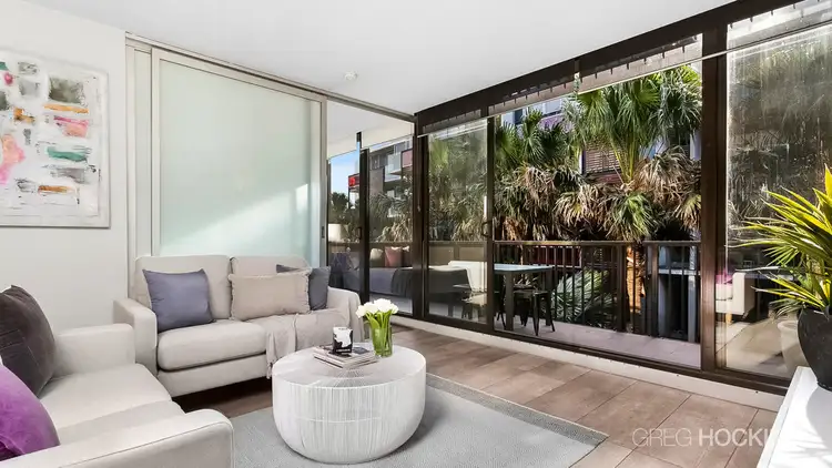 Second view of Homely apartment listing, 308/15 Pickles Street, Port Melbourne VIC 3207