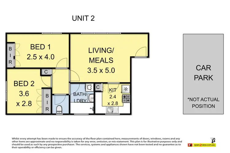 Fifth view of Homely apartment listing, 2/117 Manningham Street, Parkville VIC 3052