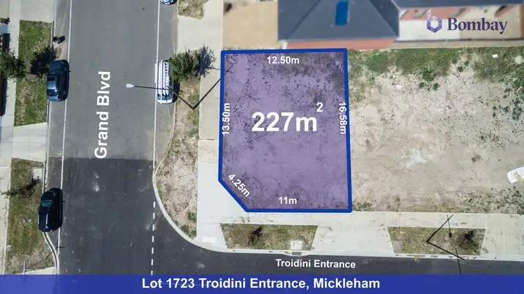 Third view of Homely land listing, Lot 1723 Troidini Entrance, Mickleham VIC 3064