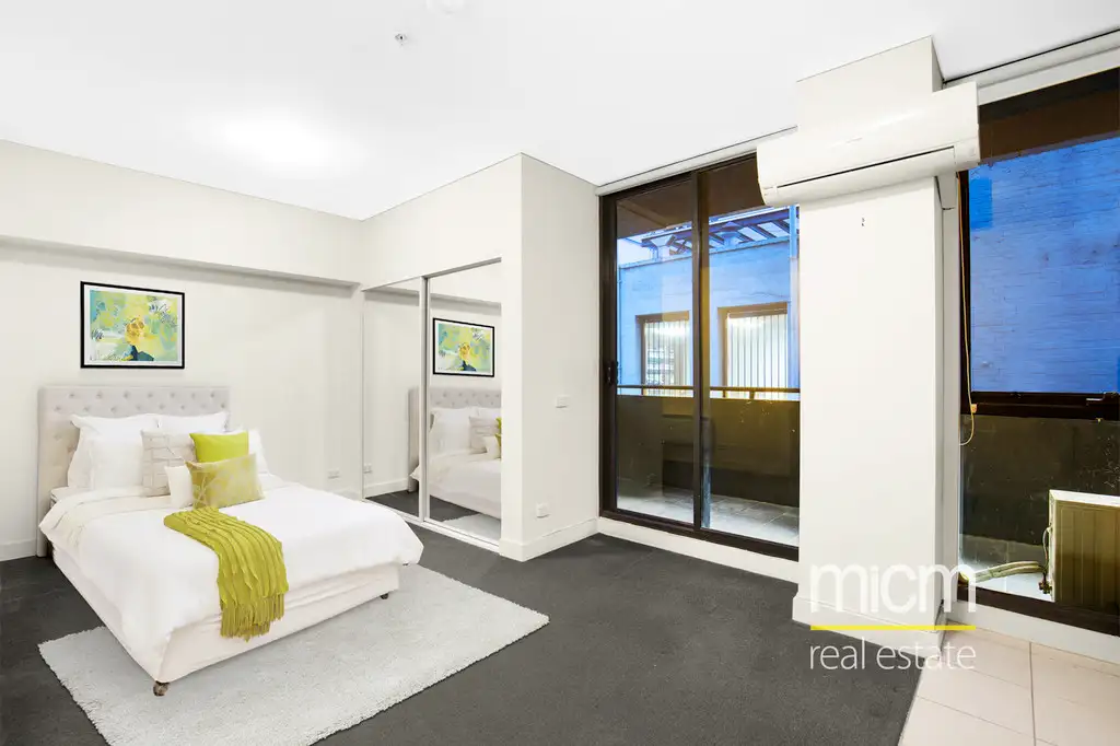 Main view of Homely studio listing, 205/455 Elizabeth Street, Melbourne VIC 3000