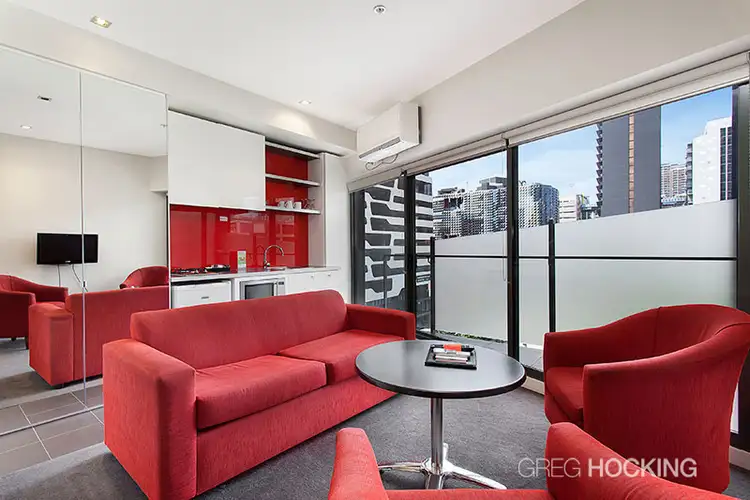 Main view of Homely apartment listing, 508/99 A'Beckett Street, Melbourne VIC 3000