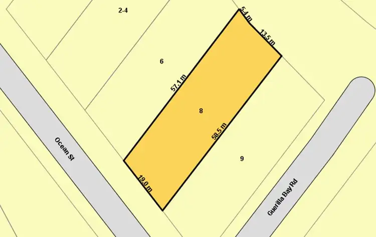 Third view of Homely land listing, 8 Ocean Road, Guerilla Bay NSW 2536