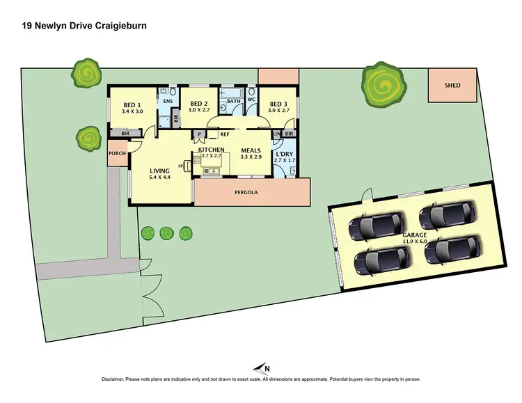 Second view of Homely house listing, 19 Newlyn Drive, Craigieburn VIC 3064