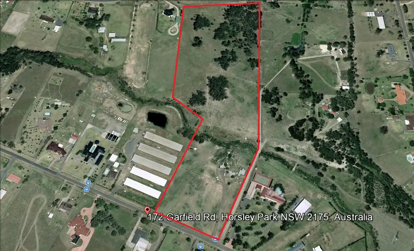 Main view of Homely land listing, 172 Garfield Road, Horsley Park NSW 2175