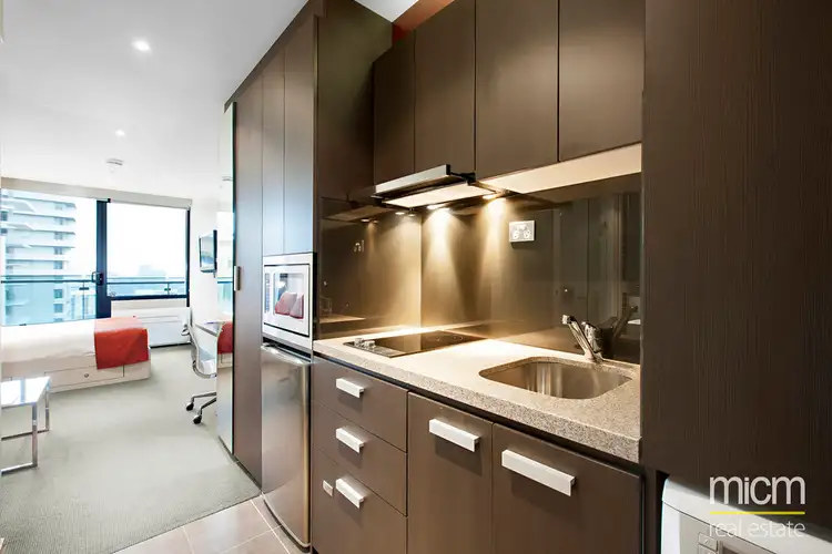 Second view of Homely apartment listing, 1811/181 A'Beckett Street, Melbourne VIC 3000