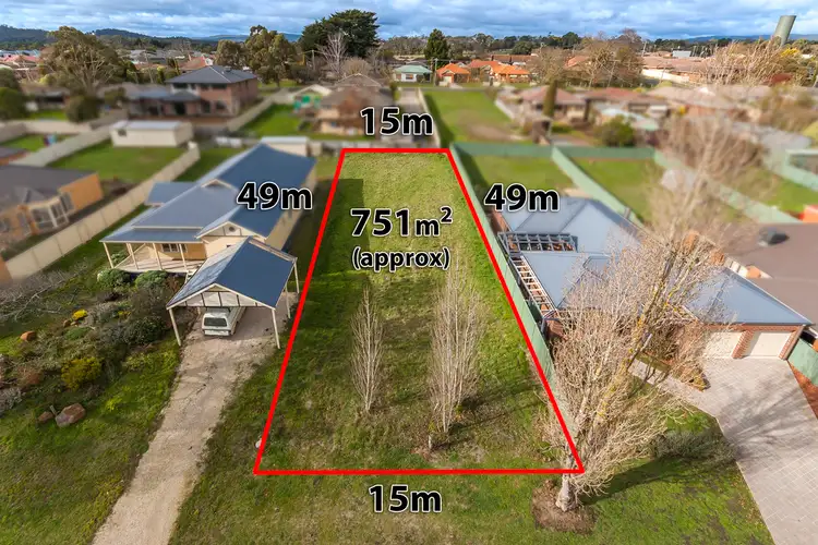 Main view of Homely land listing, 32 Warren Street, Kyneton VIC 3444