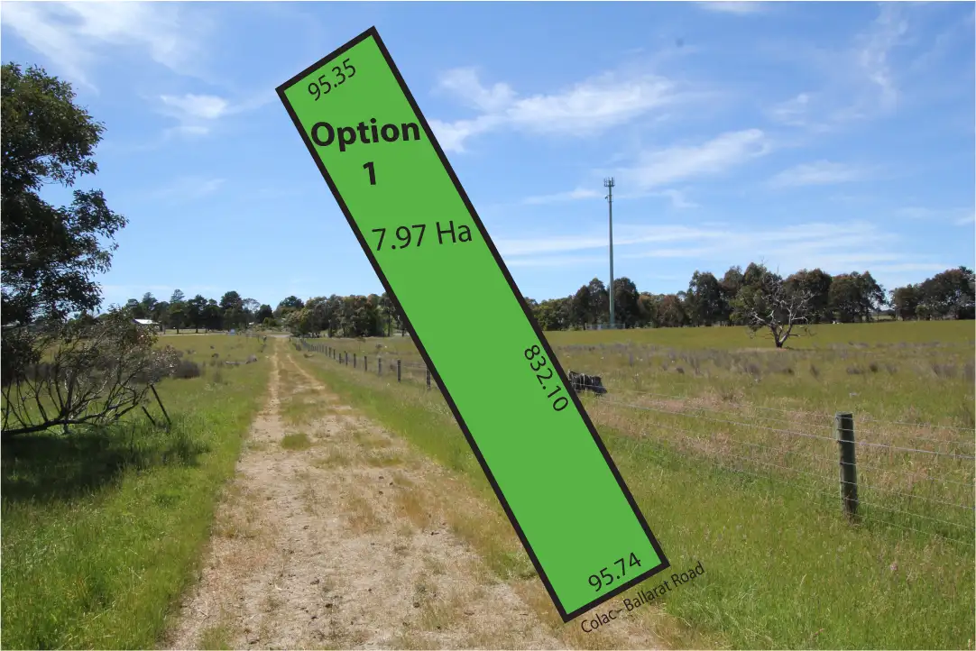 Main view of Homely land listing, Lot 1, 4155 Colac-Ballarat Road, Enfield VIC 3352
