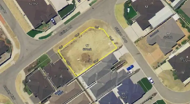 Main view of Homely land listing, 17 Shipton Loop, Ashby WA 6065