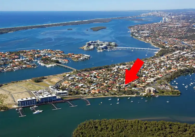 Second view of Homely semi-detached listing, 2/32 Shoveller Avenue, Paradise Point QLD 4216