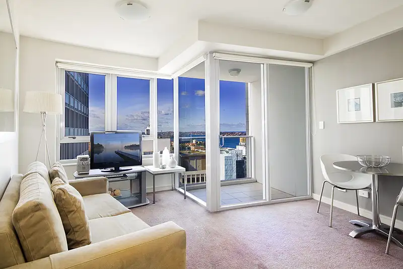 Main view of Homely apartment listing, 1709/77 Berry Street, North Sydney NSW 2060