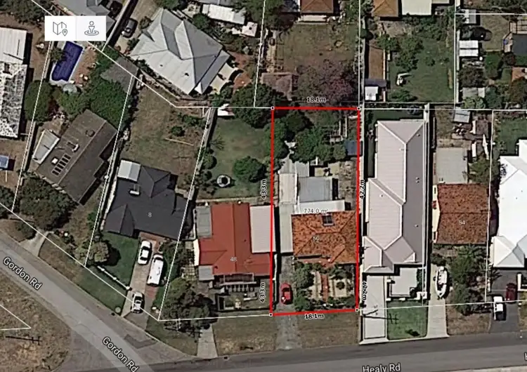 Main view of Homely house listing, 50 Healy Road, Hamilton Hill WA 6163