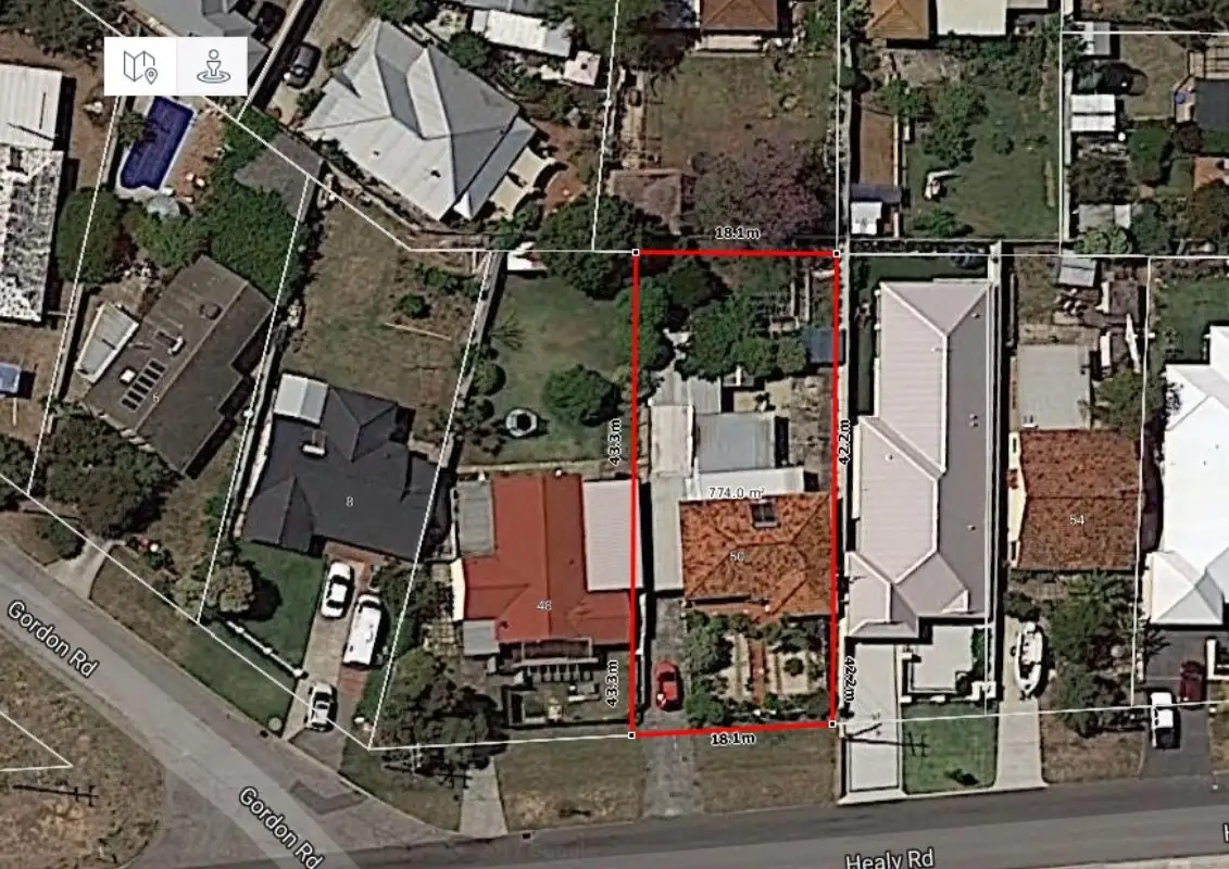 Main view of Homely house listing, 50 Healy Road, Hamilton Hill WA 6163