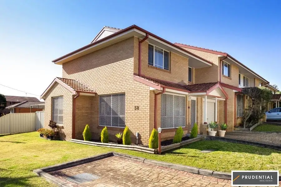 Main view of Homely townhouse listing, 1/38 Railway Parade, Glenfield NSW 2167