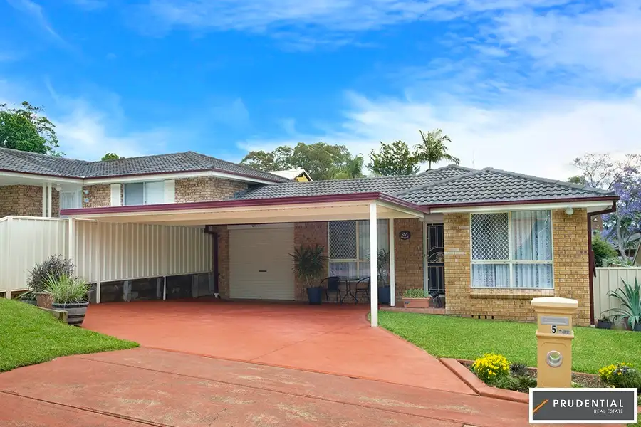Main view of Homely house listing, 5 Clarissa Place, Ambarvale NSW 2560