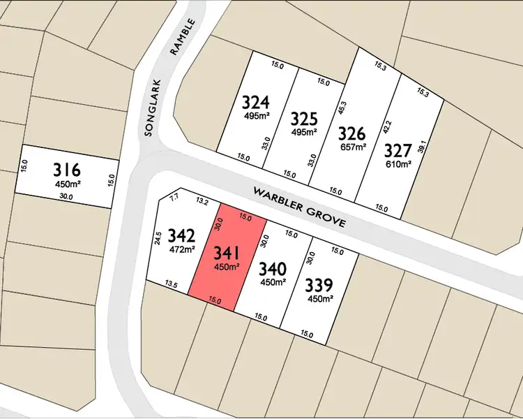 Second view of Homely land listing, Lot 341 Gallinago Loop, Coodanup WA 6210