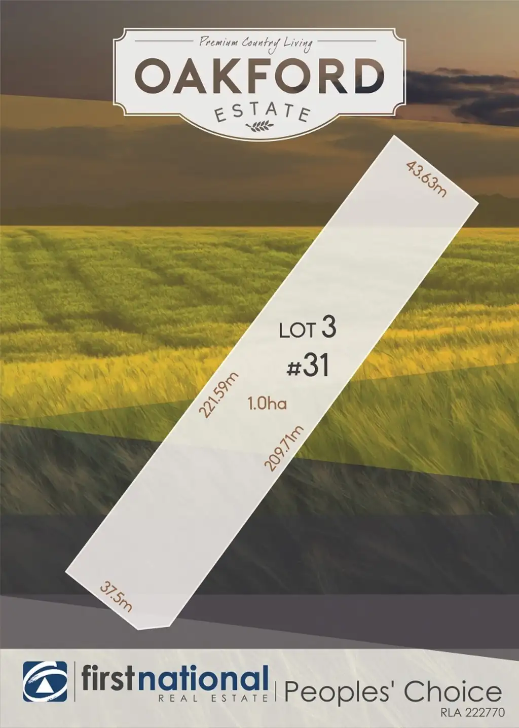 Main view of Homely land listing, Lot 3, 31 Dunlop Boulevard, Lewiston SA 5501