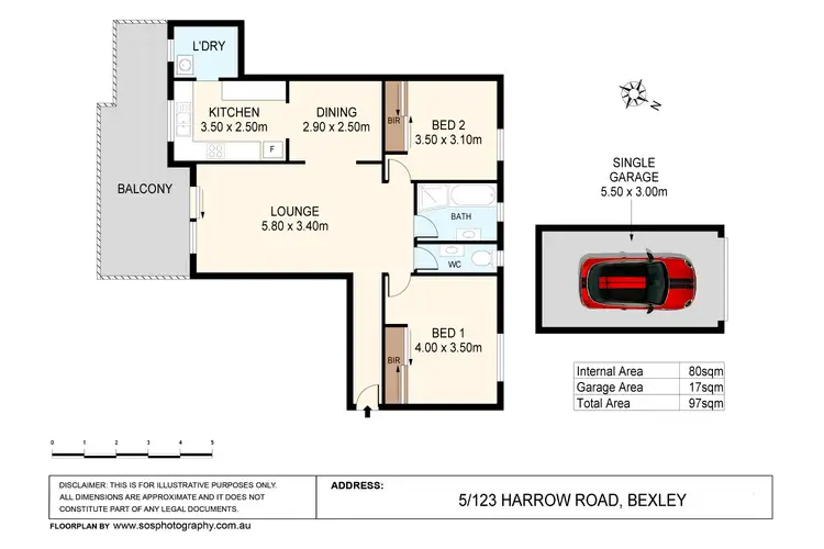 Seventh view of Homely unit listing, 5/123 Harrow Road, Bexley NSW 2207