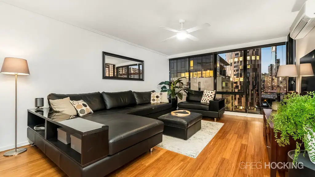 Main view of Homely apartment listing, 1101/38 Bank Street, South Melbourne VIC 3205