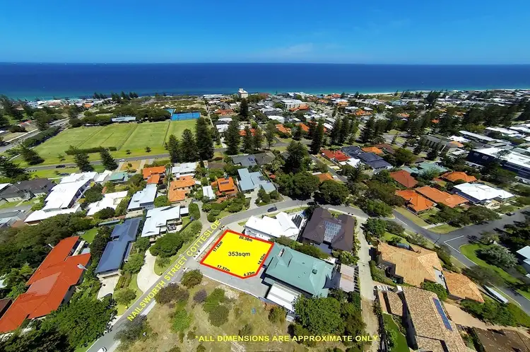 Second view of Homely land listing, 8 Nailsworth Street, Cottesloe WA 6011
