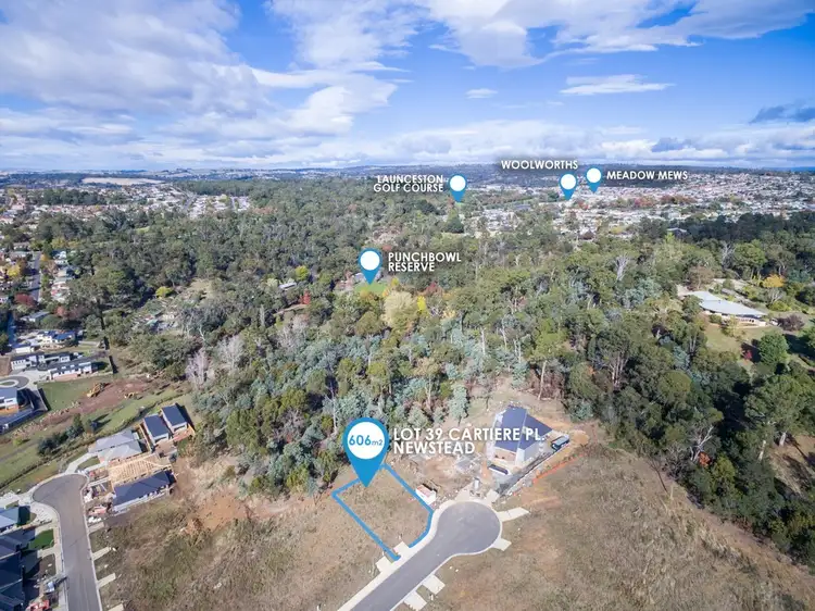 Second view of Homely land listing, Lot 39, 7 Cartiere Place, Newstead TAS 7250