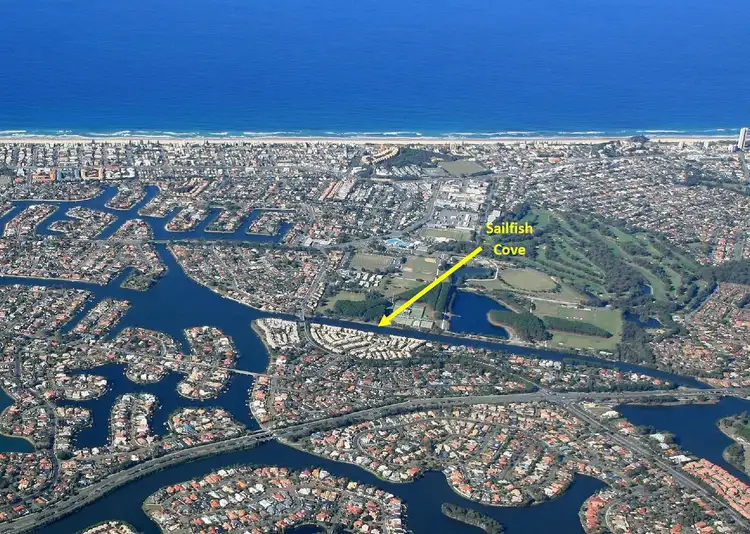 Second view of Homely townhouse listing, At 215 Cottesloe Drive, Mermaid Waters QLD 4218