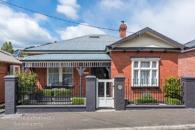 Main view of Homely house listing, 5 Syme Street, South Hobart TAS 7004