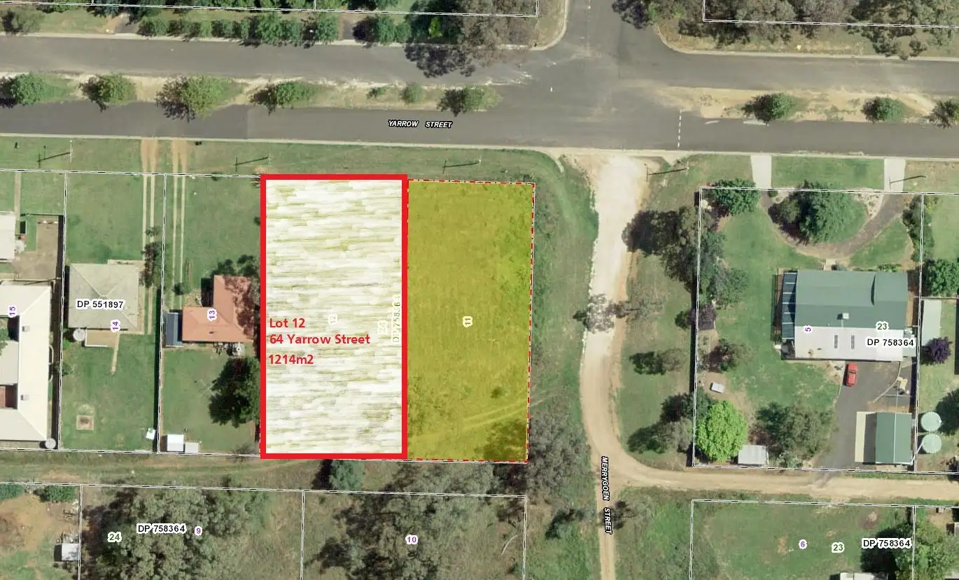 Main view of Homely land listing, 64 Yarrow Street, Dunedoo NSW 2844