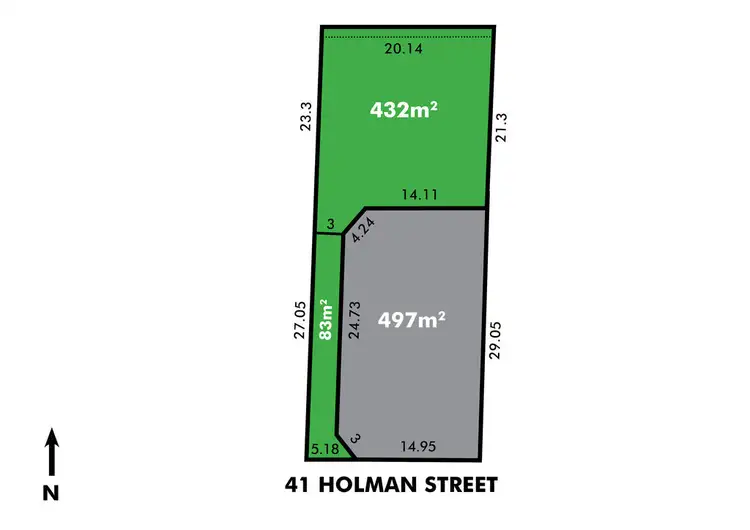 Second view of Homely land listing, Lot 2, 41 Holman St, Alfred Cove WA 6154