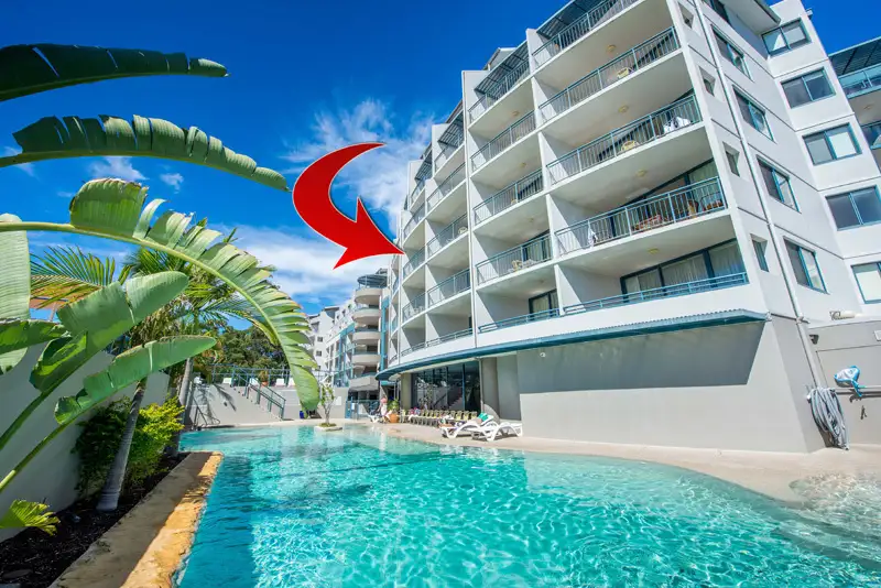 Main view of Homely unit listing, 306/61b Dowling Street, Nelson Bay NSW 2315