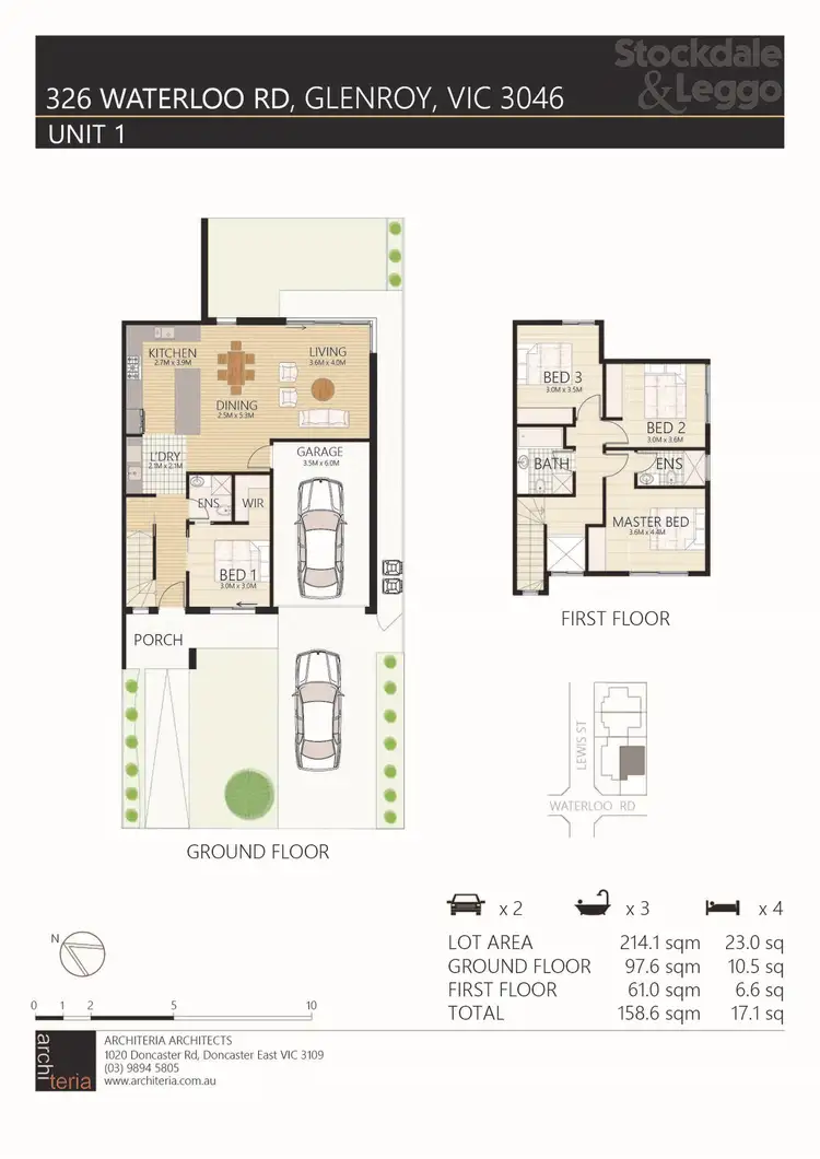 Third view of Homely townhouse listing, 1/326 Waterloo Road, Glenroy VIC 3046