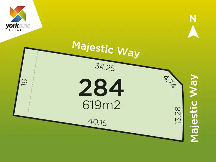 Main view of Homely land listing, Lot 284 Majestic Way, Delacombe VIC 3356