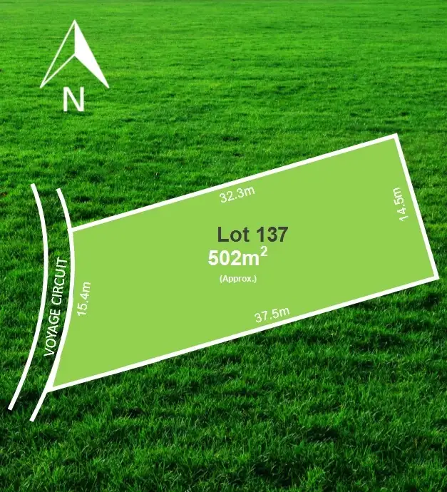 Main view of Homely land listing, Lot 137 Voyage Circuit, Corio VIC 3214