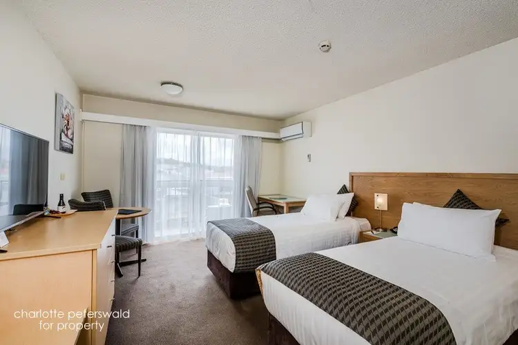 Main view of Homely studio listing, 309/156 Bathurst Street, Hobart TAS 7000