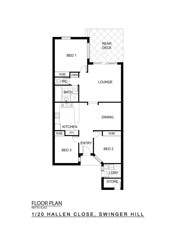 Fourth view of Homely townhouse listing, 1/20 Hallen Close, Swinger Hill ACT 2606