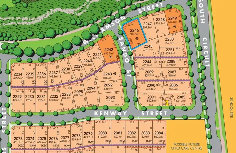 Second view of Homely land listing, Lot 2246 Williamson Street, Oran Park NSW 2570