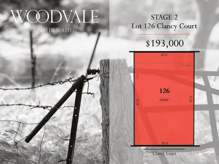 Lot 126 Clancy Court, Gawler South SA 5118