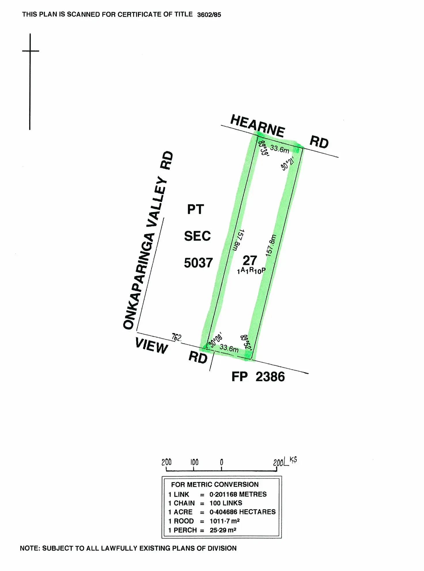 Main view of Homely land listing, Lot 27 No. 6 Hearne Road, Woodside SA 5244